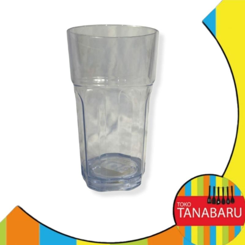 GBU Gelas kristal bening 530 ml / gelas akrilik / gelas plastik