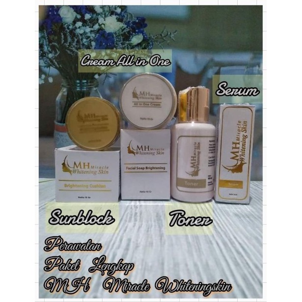 PAKET LENGKAP GLOWING MH WHITENING SKIN