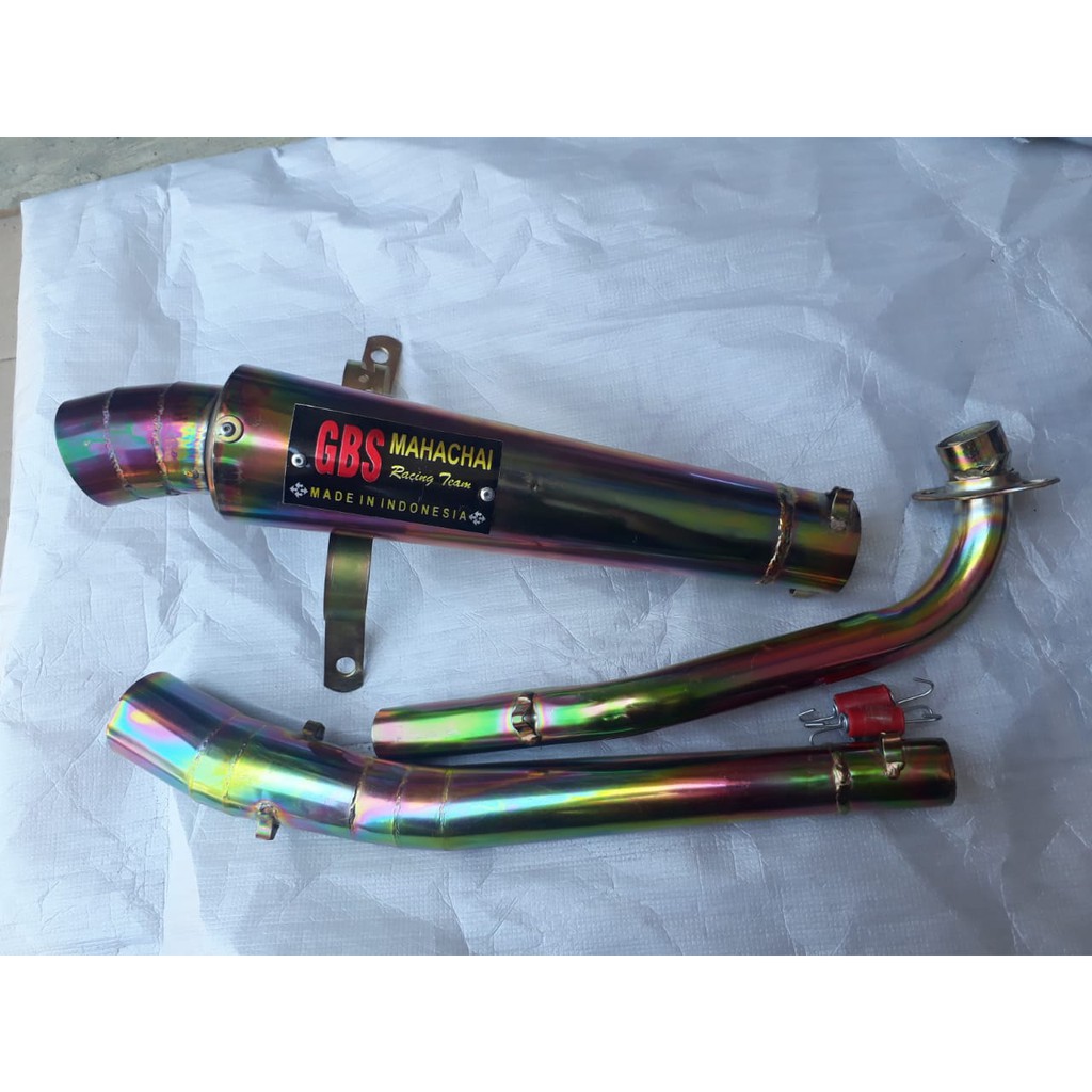 KNALPOT SUPRA X 125SUPRA FIT JUPITER Z KARISMA BLADE KOU MAHACHAI