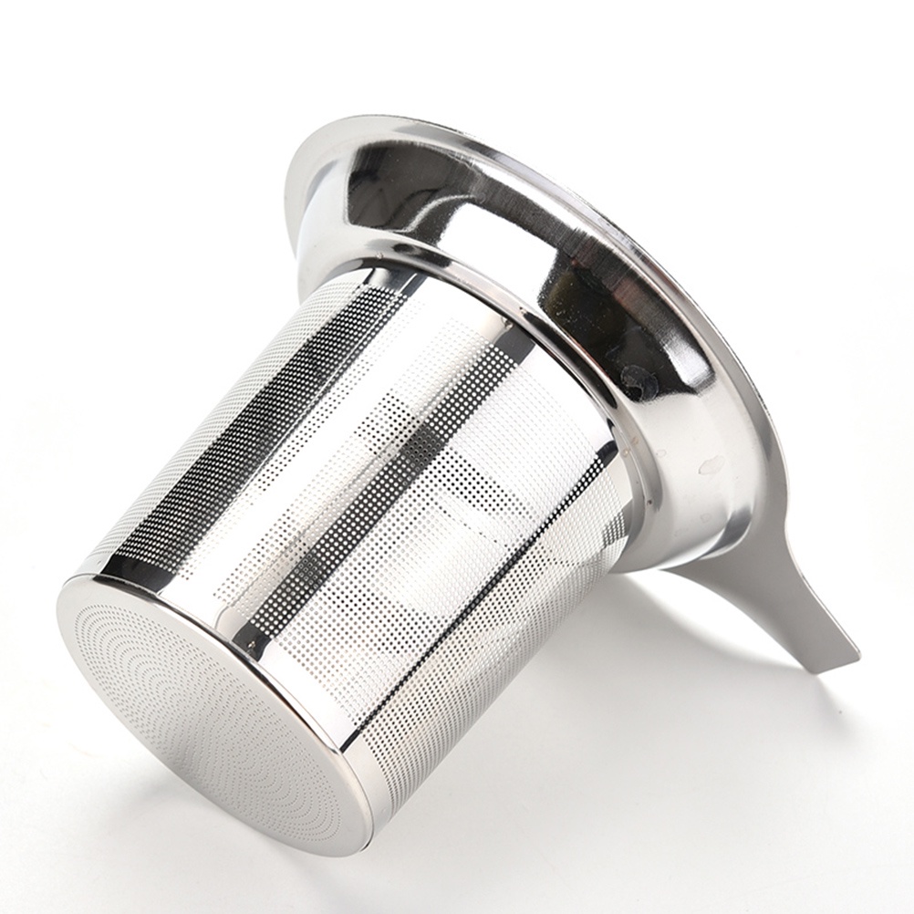 Filter Infuser Penyaring Daun Teh Dengan Bahan Stainless Steel Dapat Digunakan Kembali