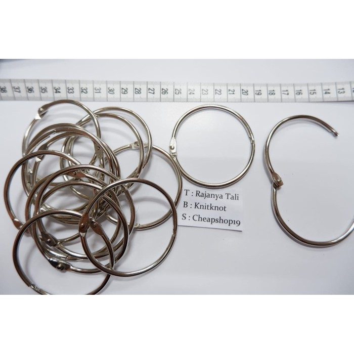 

Ring Binder 5 cm Bulat Buka tutup Scrap book 50mm