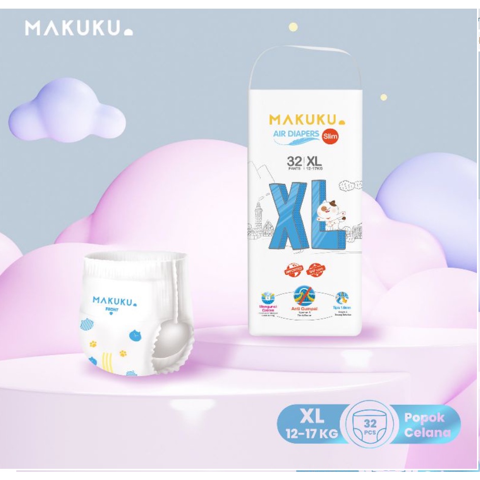 Pampers Premium Care/Soft Pants Celana XL36 XL 36 XL-36 / MAKUKU XL32 XL 32 XL-32 pampers pant murah