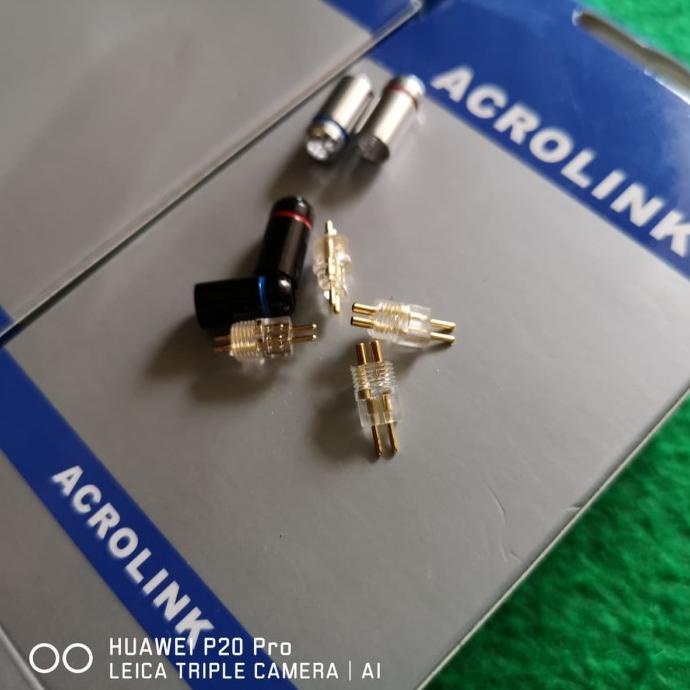 Jual 1 set 2 Pin high grade CIEM JH UE Westone AAW ES connector