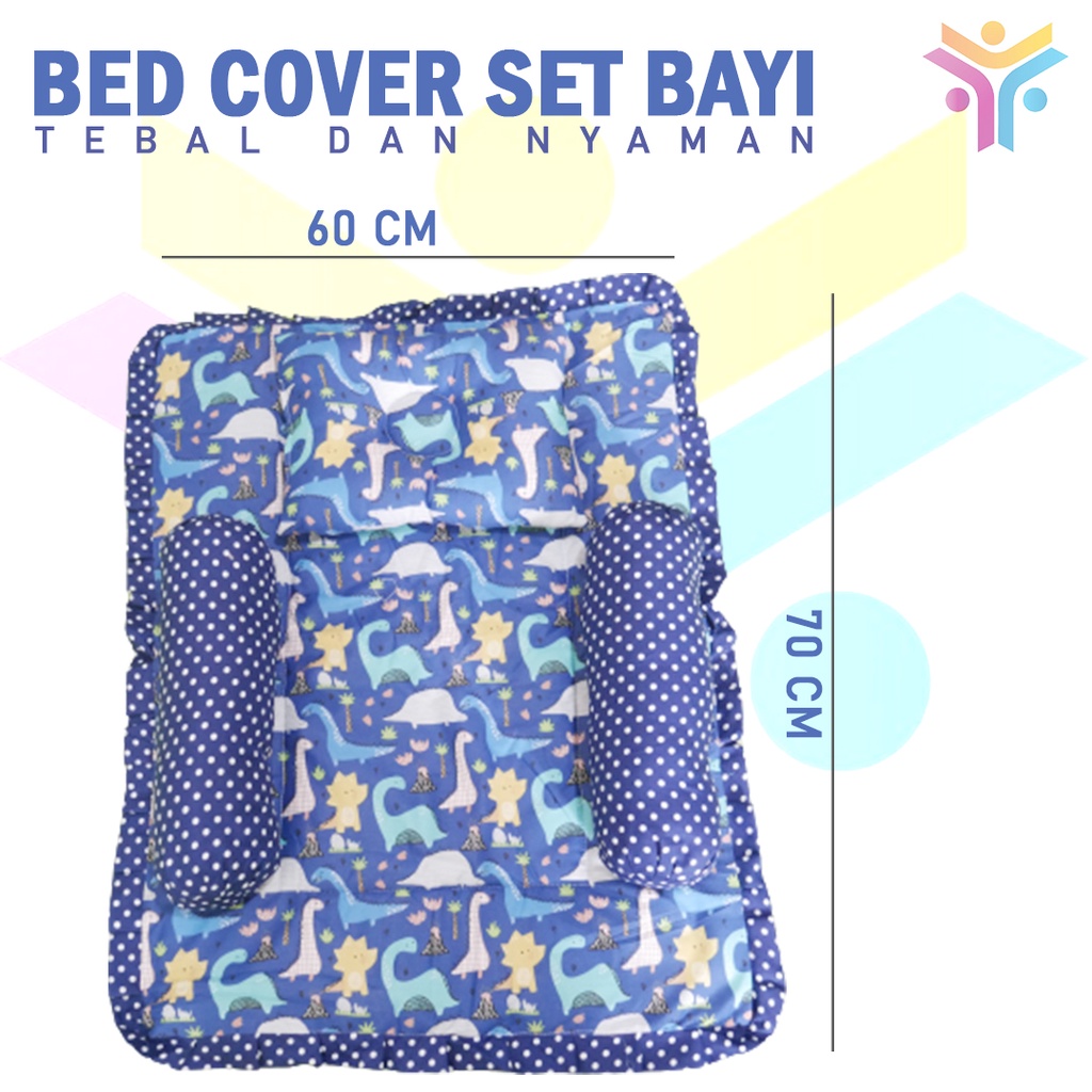 14 || FREE TAS PACKING MIKA!! BED COVER SET BAYI TERMURAH!! SELIMUT BAYI BABY BEDDING SET KADO LAHIRAN