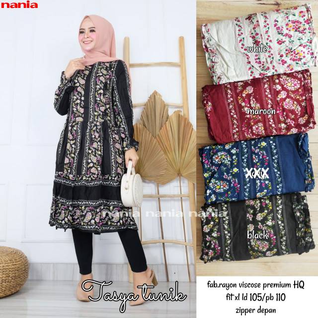Tasya tunik / tunik motif etnik rempel