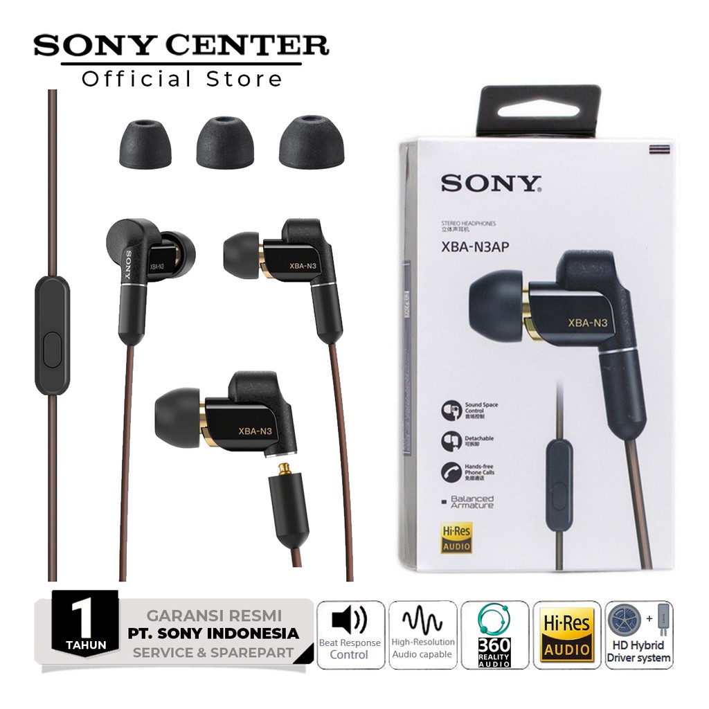 SONY XBA-N3AP In Ear Headphone / XBA N3AP / XBAN3AP | Shopee Indonesia