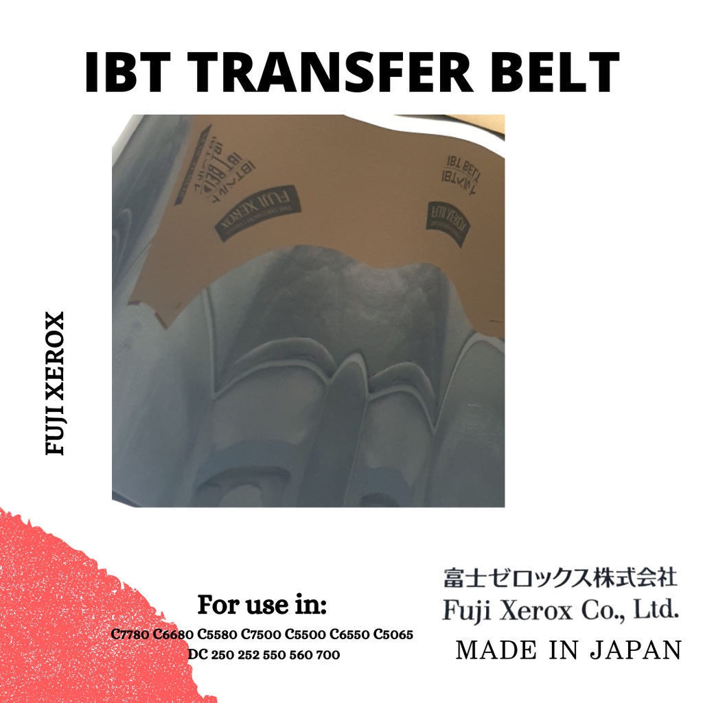 ITB Transfer Belt Fuji Xerox C7780 C6680 C5580 C7500 C5500 C6550 C5065 DC 250 252 550 560 700 ORIGINAL