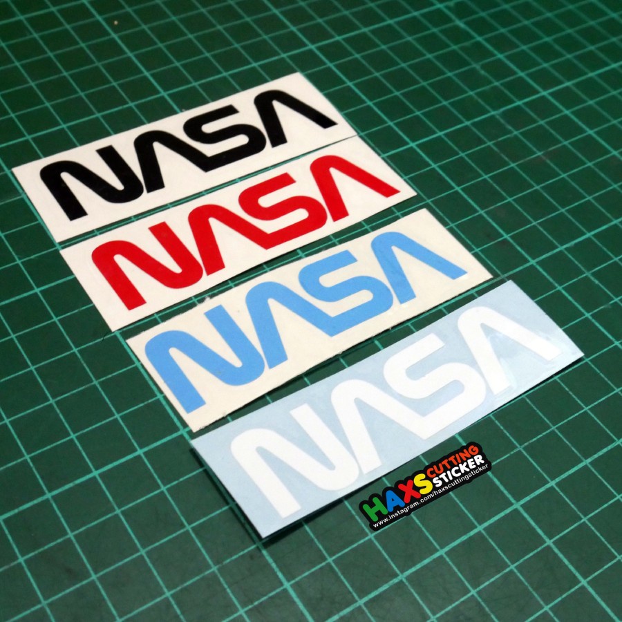 Stiker / Sticker LOGO NASA