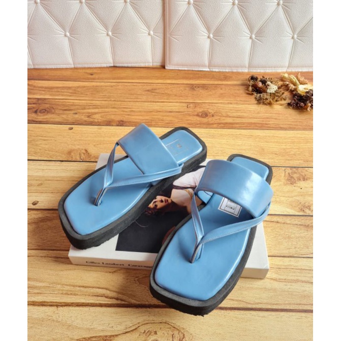 ABBUSHOES Bk 19 flip pop sepon super rania 3cm