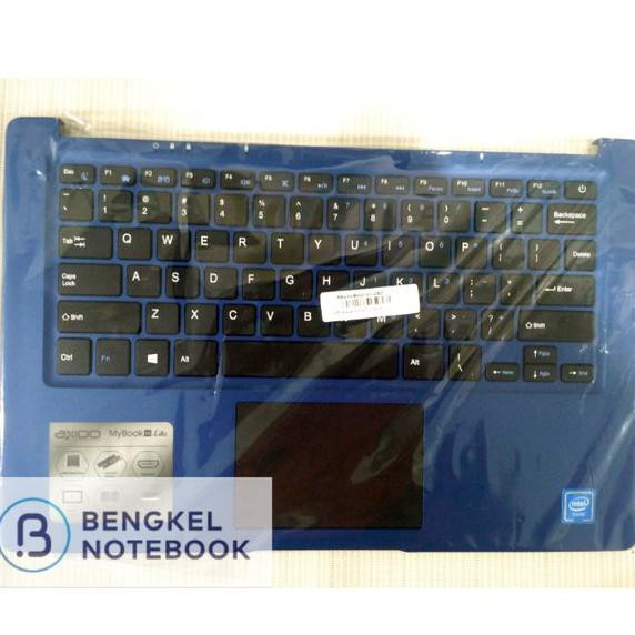 Jual Keyboard Axioo Mybook Lite 14 CW14Q1P Include Frame Blue Murah