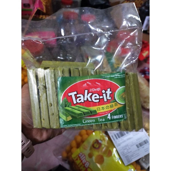 

Coklat Delfi Greentea Take-it 500gram