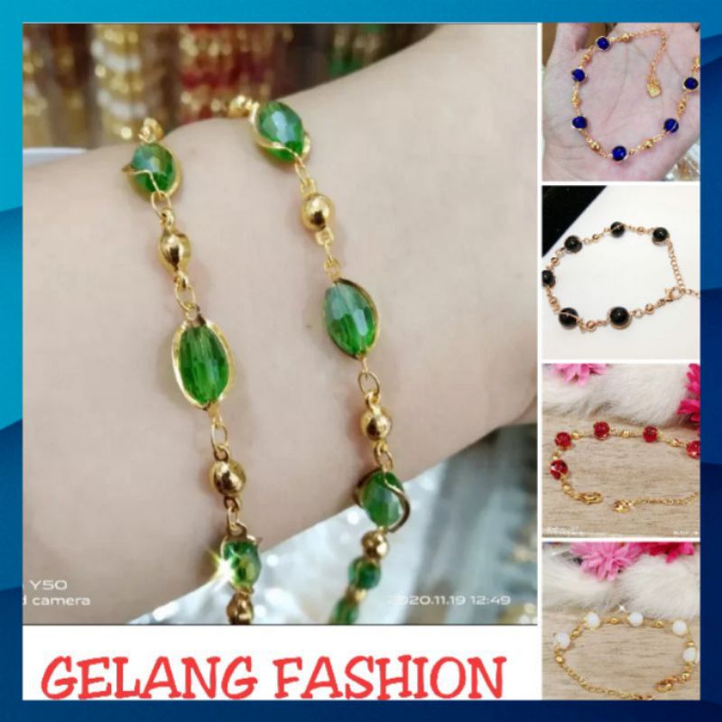 GELANG WANITA perhiasan wanita Gelang mutiara gelang mutiara lapis emas perhiasan wanita perhiasan m
