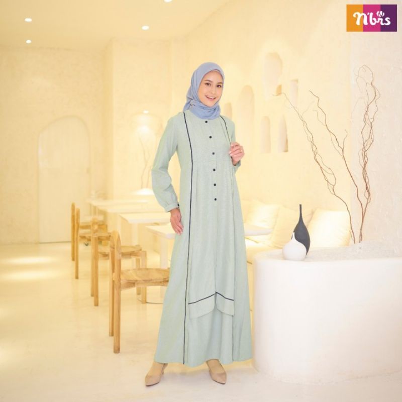 GAMIS NB B60 MAROON GREY LAVENDER • NIBRAS