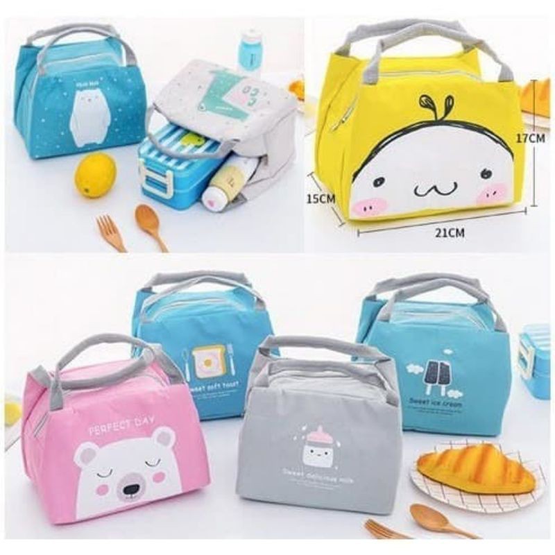 Cooler Bag Asi / Cooler Box / Tas Bekal Makanan Karakter / Lunch Bag | Cooler Bag Mini Bayi