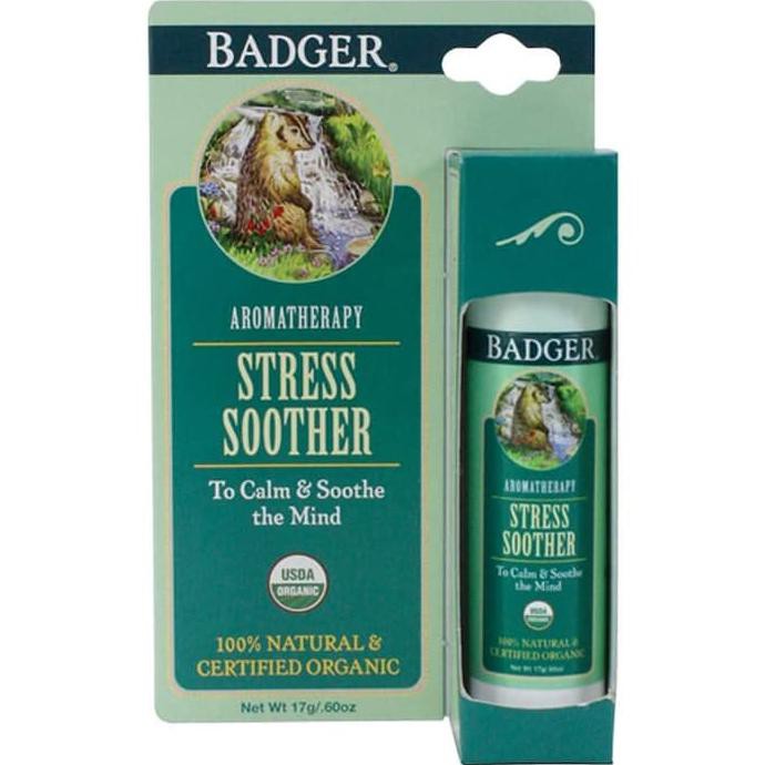 

Badger Company, Stress Soother, Tangerine & Rosemary (17 g)