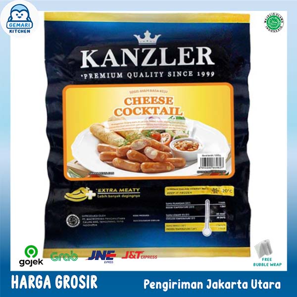 SOSIS KANZLER CHEESE COCKTAIL 500 GRAM