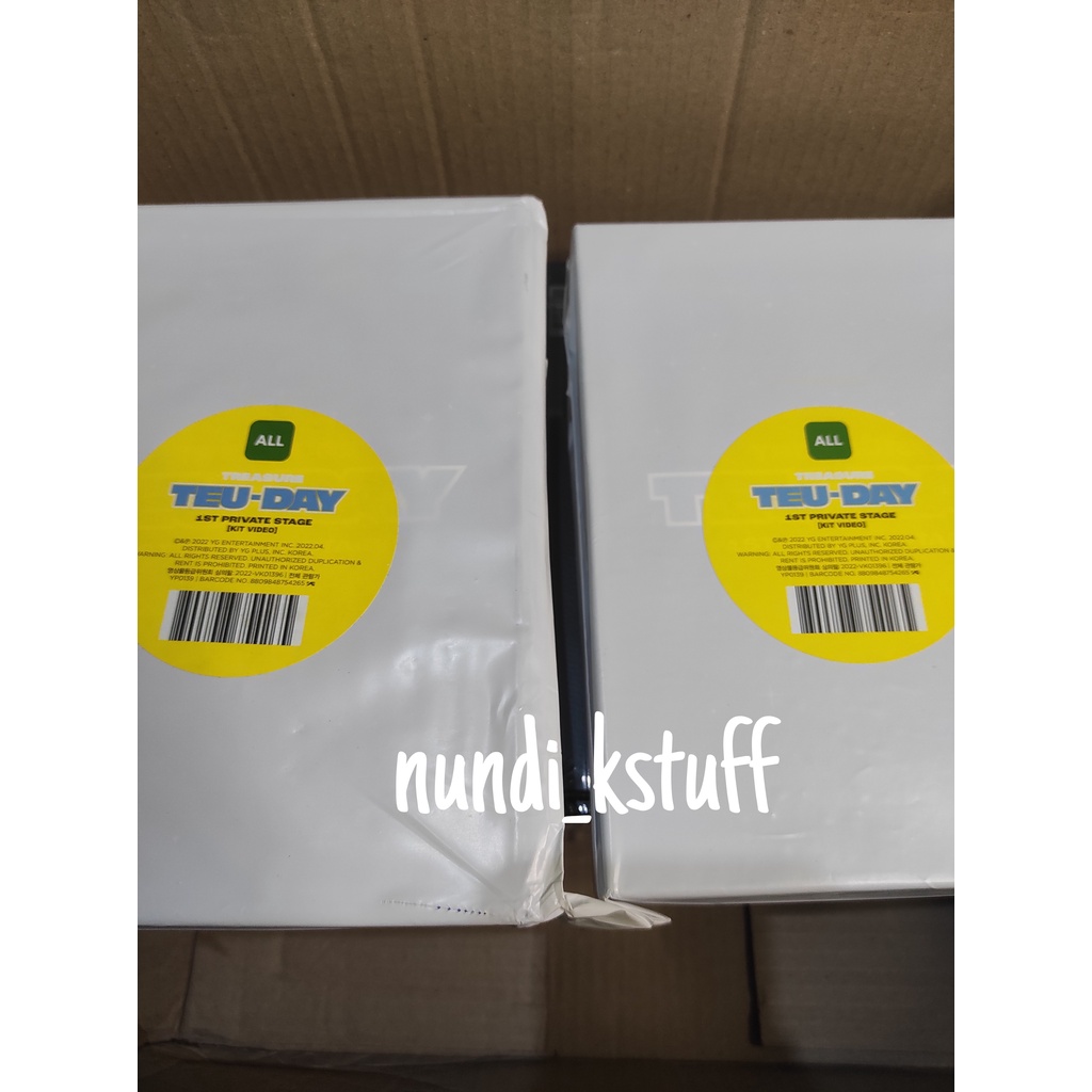 [READY STOCK] TEUDAY KIT VIDEO TREASURE