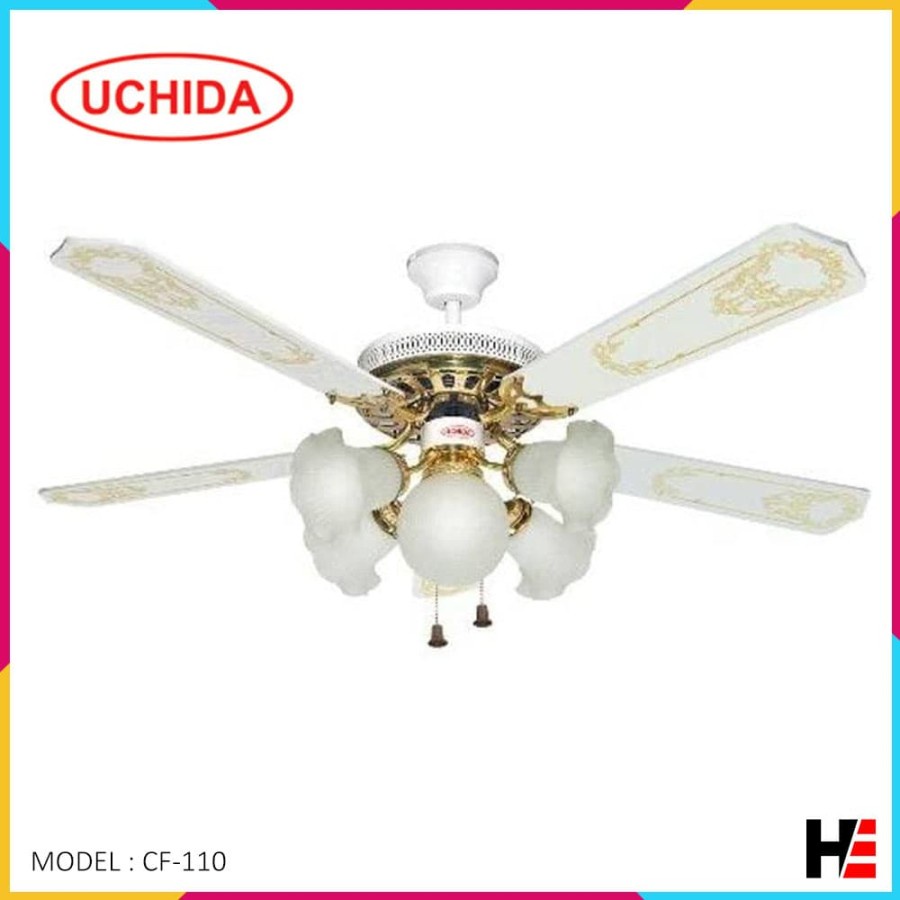 Kipas Angin Gantung Uchida CF-110 52 In - Ceiling Fan Uchida 52 In