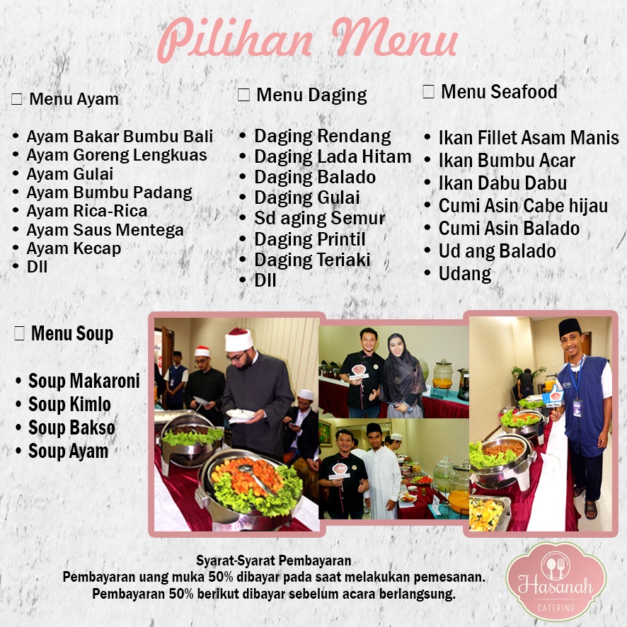 

Catering Nasi Box dan Prasmanan