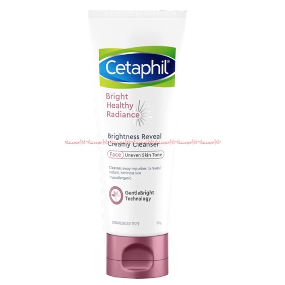 Cetaphil Bright Healthy Radiance 100gr Face Uneven Skin Tone Sabun Pembersih Wajah Muka Cetapil