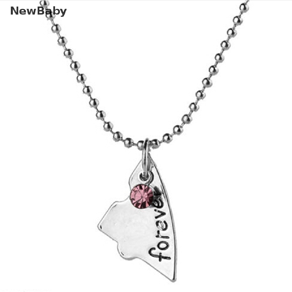 Kalung Rantai Persahabatan Liontin Puzzle Hati Motif Best Friends Forever And Ever Untuk Wanita