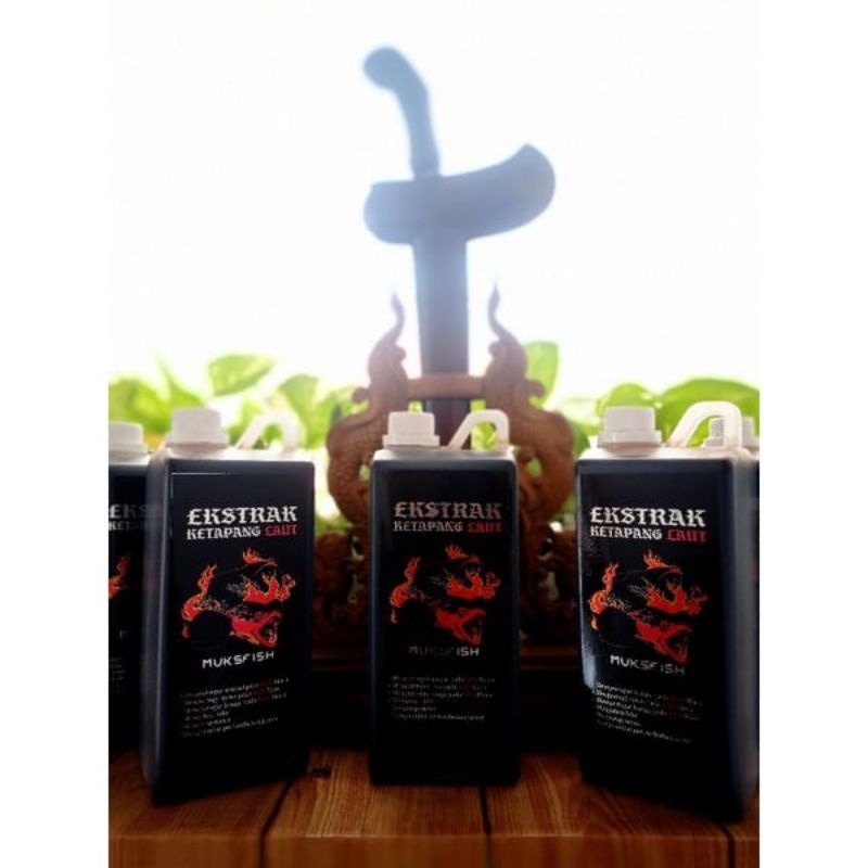MUKSFISH | EKSTRAK KETAPANG LAUT SUPER PEKAT MUKSFISH | RAMUAN KETAPANG RAHASIA IKAN JUARA | EXTRAK 