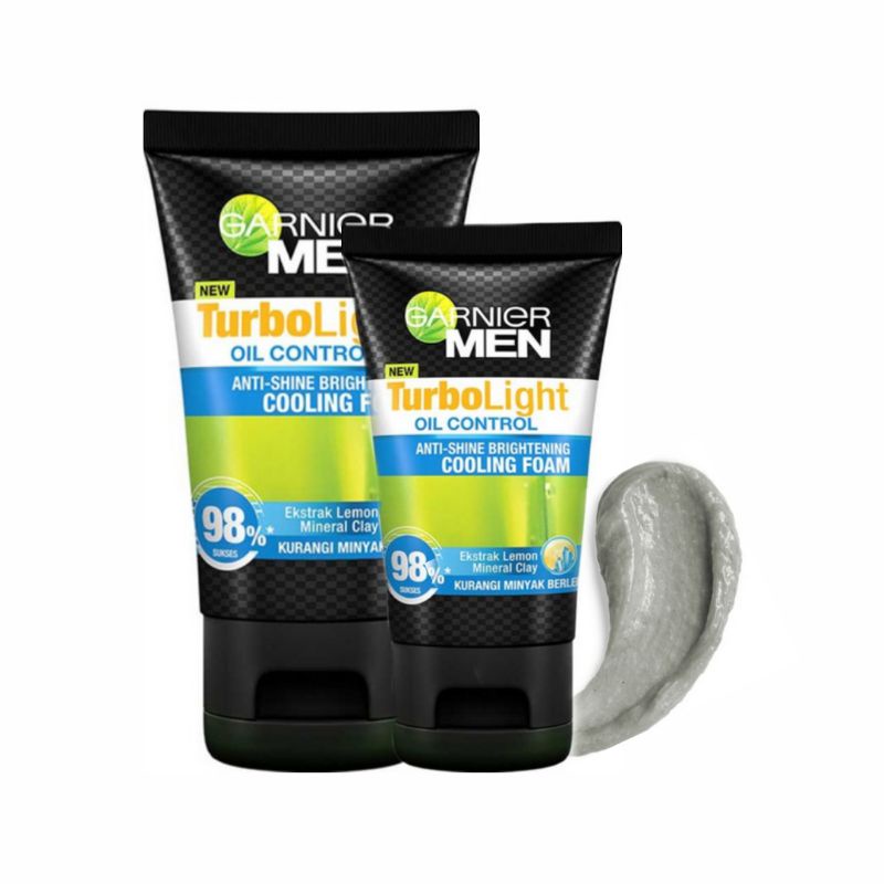 GARNIER MEN Turbo Light Oil Control Cooling Foam