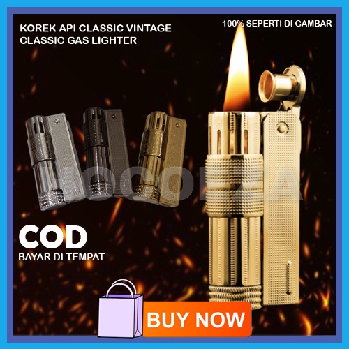 KOREK API CLASSIC PEMANTIK API UNIK KOREK ANTIK VINTAGE GAS LIGHTER BR44