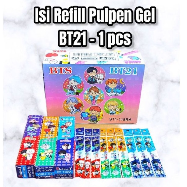 

isi refill tinta Pulpen Pen Gel Hitam 20 Pcs Bisa Semua Jenis Pulpen Gel