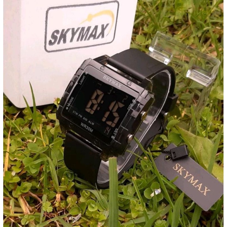 Jam Netizen Jam Tangan Skymax Jam Tangan Pria Tahan Air Menyelam Jam Tangan Couple Sepasang Free Baterai Box Analog Baterai Jam Tangan Waterproof-4