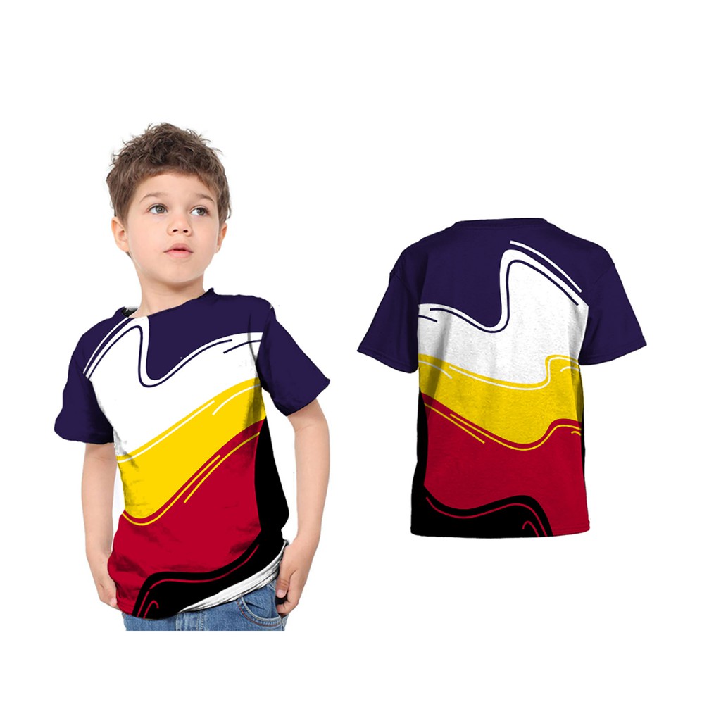 NUSAYA - Jersey Sepeda Anak Custom / Jersi Sepeda Anak Full Print 3