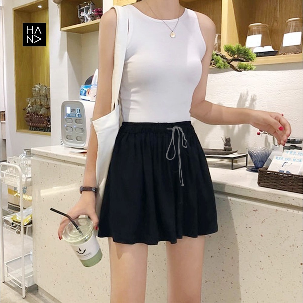HanaFashion JKT - ChaYoung Short Pants / Celana Pendek Wanita Bahan Rayon - SP024