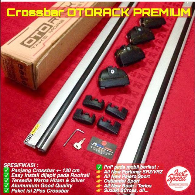Crossbar Otorack Premium All New Fortuner SRZ - VRZ - TRD