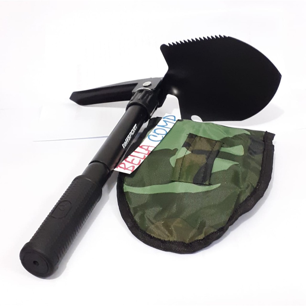 CANGKUL PACUL SKOP SEKOP LIPAT MILITER PORTABLE SURVIVAL TOOLS/Pacul Sekop Lipat Military Portable