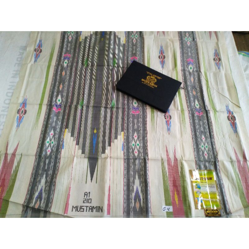 mustamin SGT 210 full sutra benang dobel sisir 90