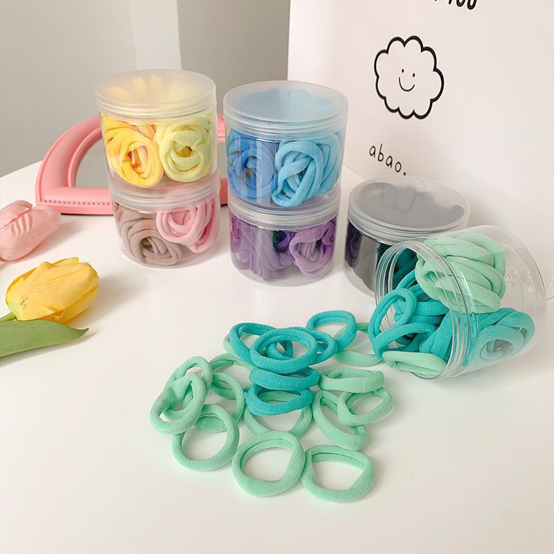 Ikat Rambut Korea Towel Ring Lembut