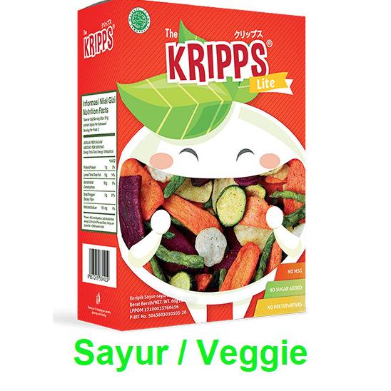 

PROMO THE KRIPPS CHIPS KERIPIK SAYUR DAN BUAH LITE 60Gr MURAH