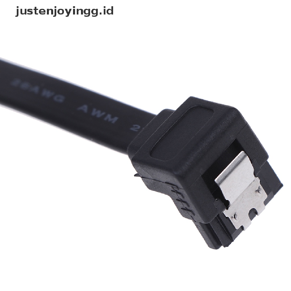 Justenjoyingg.id Kabel data Hardisk SSD SATA 3.0 III SATA3 6Gb / S Sudut Kanan