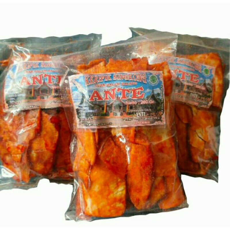 

Kripik Singkong Balado Ante