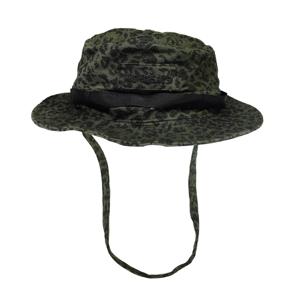 Jungle Hat Cheetah Green Momosays