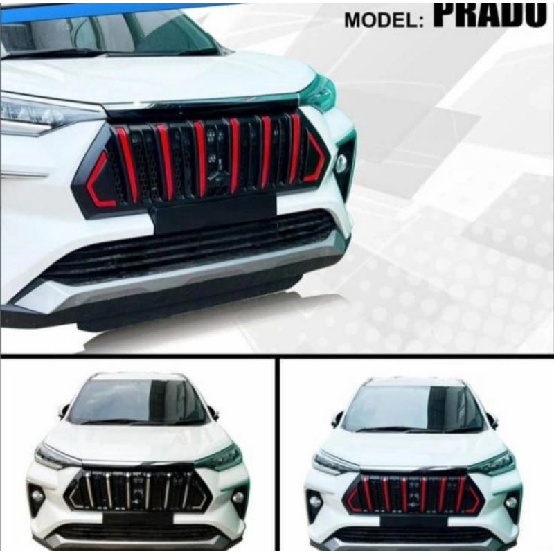 GRILL APOLLO AVANZA VELOZ 2022 plastik