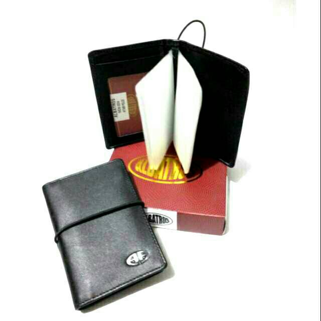 card holder kulit - Dompet kartu kulit asli - tempat kartu