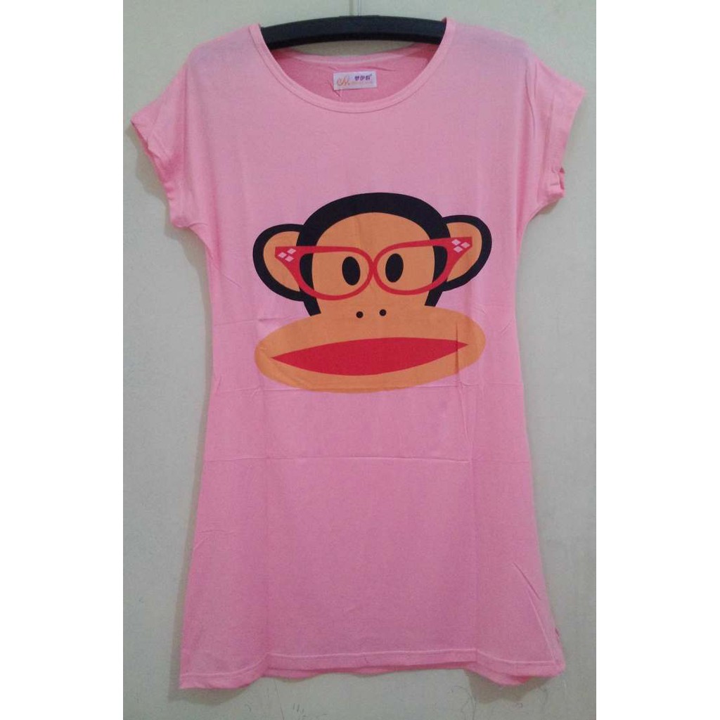 DSLN65 - Dress Paul Frank Face Pink