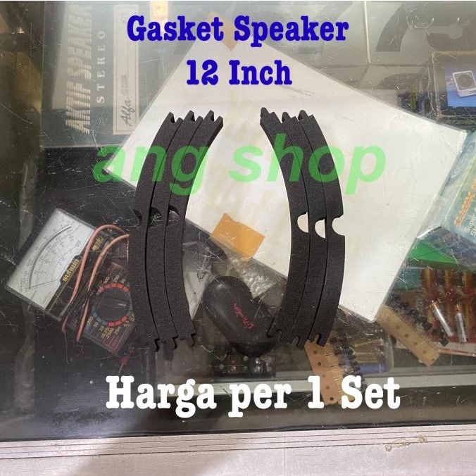 Gasket Speaker 12 Inch 6 Lubang Spon Speaker 12 Inci In |100 % Berkualitas