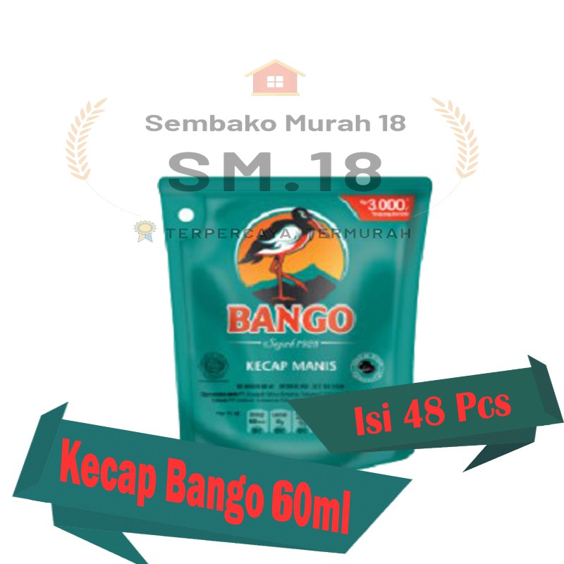 KECAP BANGO REFF 60ML PER DUS ISI 48PCS - GROSIR TERMURAH