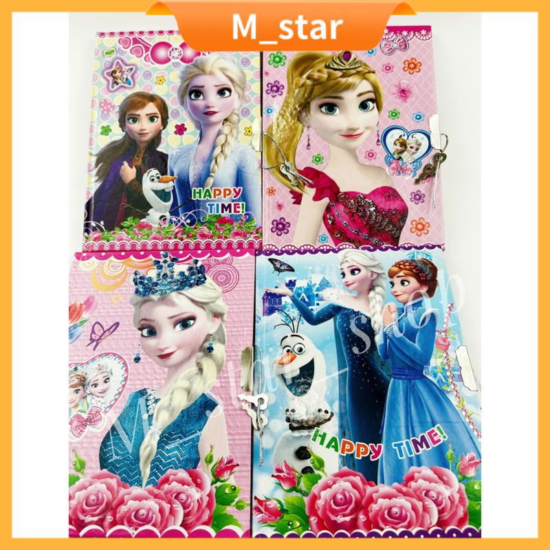 

Buku Diary Kunci Motif Karakter anak / Setiky notes murah