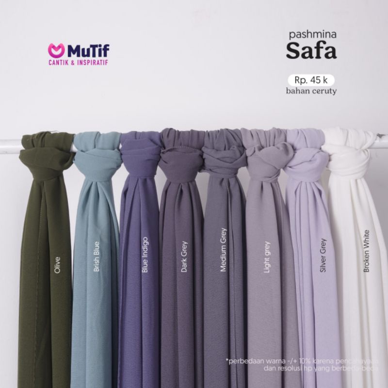 Pashmina Safa Mutif Kerudung