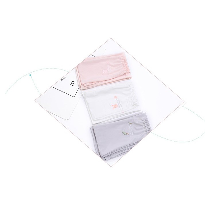 ILAHUI Icy Sleeves Simple Embroidery / Seasonal Products