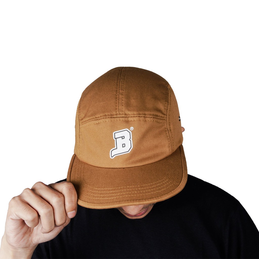 TOPI CORE LOGO 5 PANEL CREAM