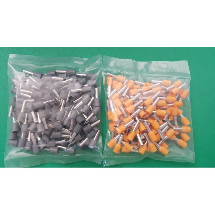 Skun Ferules 4mm / Verules 4mm / Skun Kabel Ferulles 4mm / Skun Tusuk 4mm / Ferules Isolated 4mm